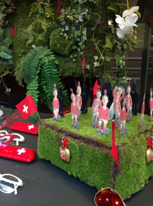 Window display at Goette Optik on Bahnhofstrasse in Zurich